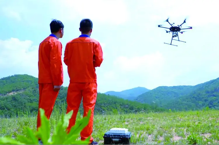 印江无人机倾斜摄影巡检拍摄